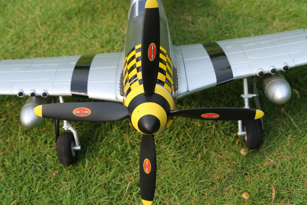 TOP-RC-HOBBY-P-51-Mustang-Spannweite-von-750mm-EPO-RC-Flugzeug-Kriegsvogel-Bausatz-1895218-13